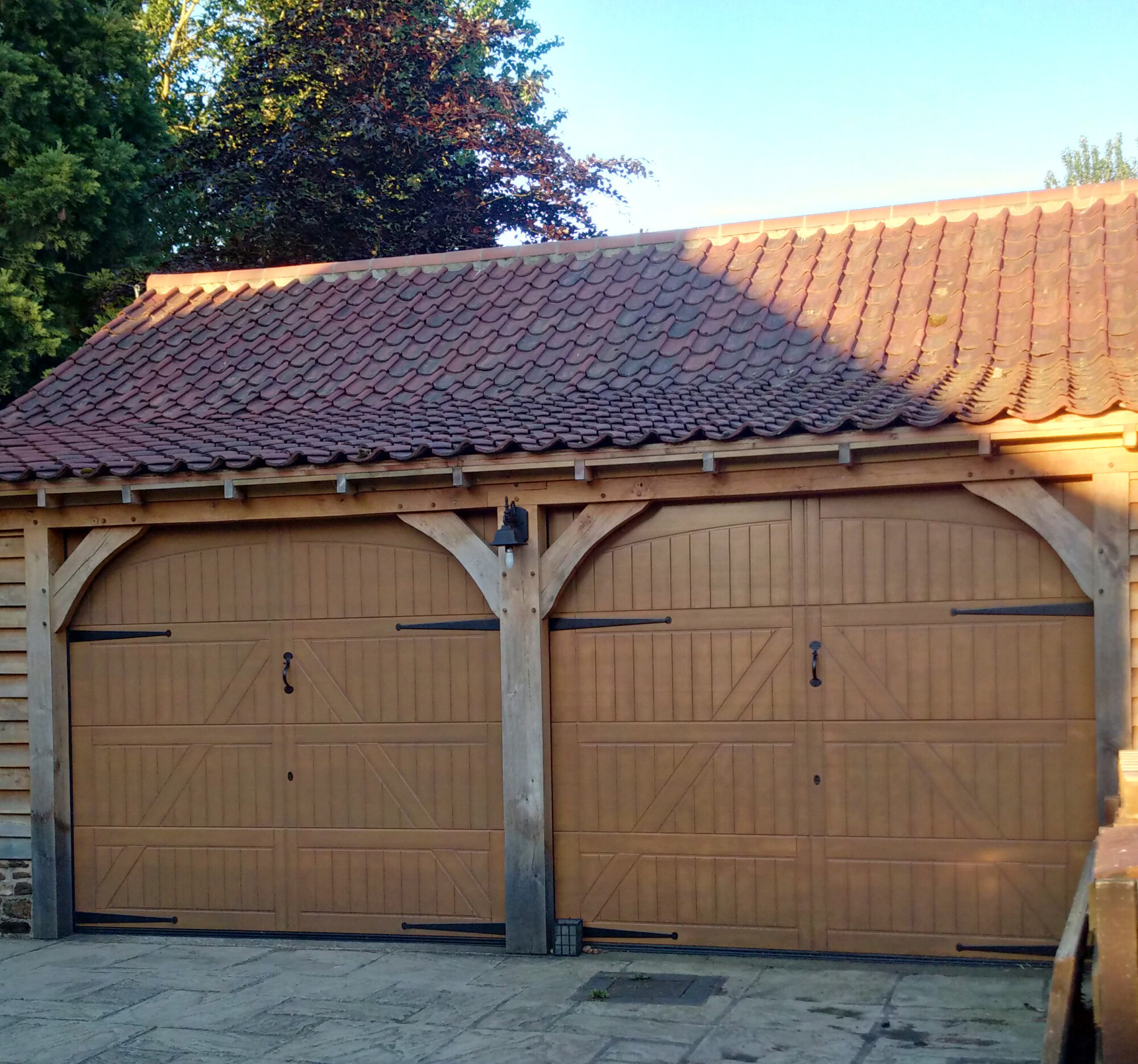 Timber and Wooden Garage Doors