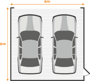 Average Double Garage size uk