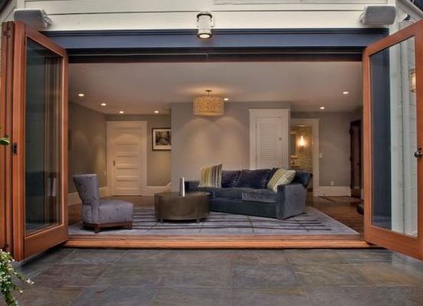 Garage Into A Living Space, Convert Garage Into Room Without Removing Door