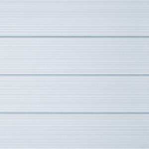 Close up detail of a micro line design on a sectional garage door